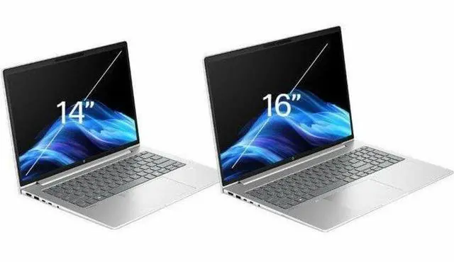 Alt view image 2 of 3 - HP ProBook 4 G1ah 14" Notebook - WUXGA - AMD Ryzen 5 220 - 16 GB - 512 GB SSD - English Keyboard - Pike Silver - AMD Chip - 1920 x 1200 - Windows 11 Pro - AMD Radeon 740M Graphics - In-plane Swit