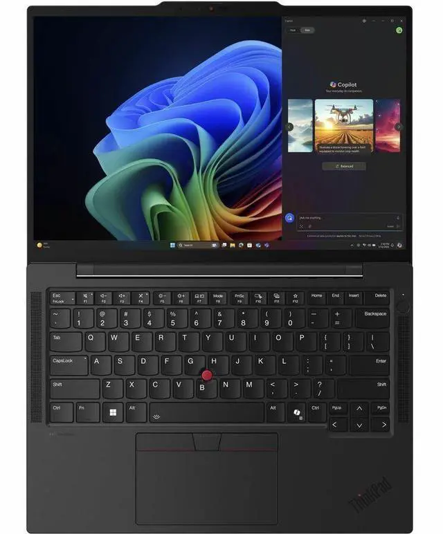 Alt view image 5 of 8 - Lenovo ThinkPad T14 Gen 6 14" Copilot+ PC Notebook - AMD Ryzen AI 7 PRO 350 - 16GB - 512GB SSD - Windows 11 Pro - AMD Radeon 860M Graphics - Webcam - IEEE 802.11be Wireless 21QJ00CSUS