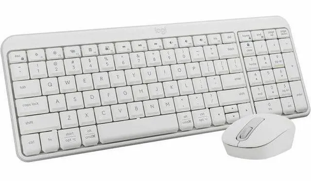 Main image of Logitech MK250 Bluetooth Wireless Mouse and Keyboard Combo: Fast & Easy Connectivity Compact Wireless Keyboard Ambidextrous Mouse Graphite 920013511