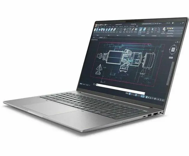 Alt view image 3 of 7 - HP ZBook 8 G1i 16" Mobile Workstation - Intel Core Ultra 9 285H - vPro Technology - 64GB - 1TB SSD - Windows 11 Pro - Intel Arc 140T GPU - Webcam - IEEE 802.11be Wireless   BP6Y7UT#ABA