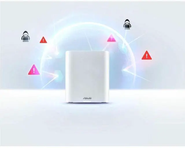 Alt view image 7 of 14 - Asus ZenWiFi BT6 BT6(W-3-PK) Wi-Fi 7 IEEE 802.11 a/b/g/n/ac/ax/be Ethernet Wireless Router - Tri Band - 2.40 GHz ISM Band - 6 GHz UNII Band - 7 x Antenna(7 x Internal) - 1.18 GB/s Wireless Speed - 3 x