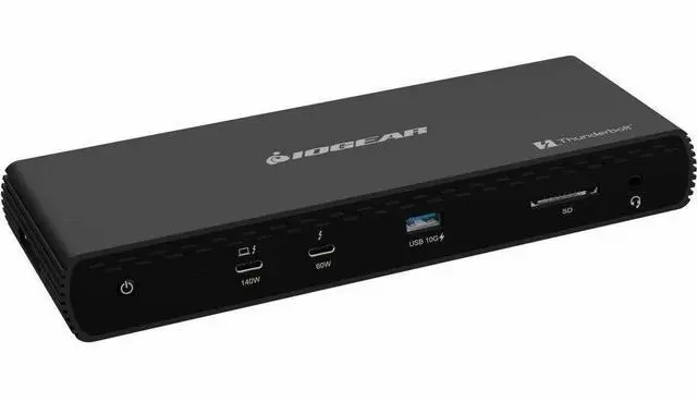 Alt view image 10 of 13 - IOGEAR Quantum Thunderbolt 5 Dock Pro  GTD58KTAA