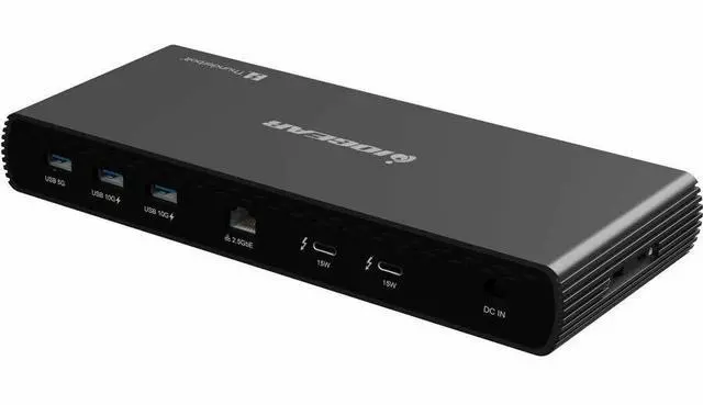 Alt view image 13 of 13 - IOGEAR Quantum Thunderbolt 5 Dock Pro  GTD58KTAA
