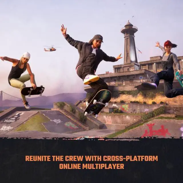 Alt view image 4 of 7 - Tony Hawk Pro Skater 3+4 Xbox Series X|S Standard Edition - For Xbox Series X|S and Xbox One - Rated T (Teen) - Sports Game
