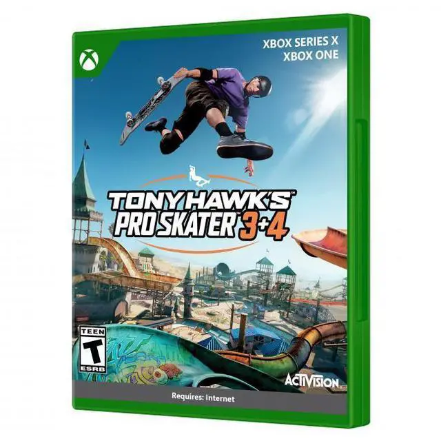 Alt view image 2 of 7 - Tony Hawk Pro Skater 3+4 Xbox Series X|S Standard Edition - For Xbox Series X|S and Xbox One - Rated T (Teen) - Sports Game