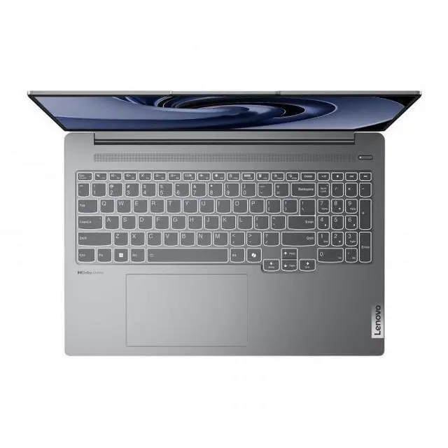 Alt view image 2 of 7 - Lenovo IdeaPad Pro 5 16" 2K OLED 120Hz Touchscreen Notebook - Intel Core Ultra 7 155H - 16GB LPDDR5 RAM - 1TB SSD - NVIDIA GeForce RTX 3050 - Windows 11 Home - Wi-Fi 6E - Arctic Grey (83D40021US)