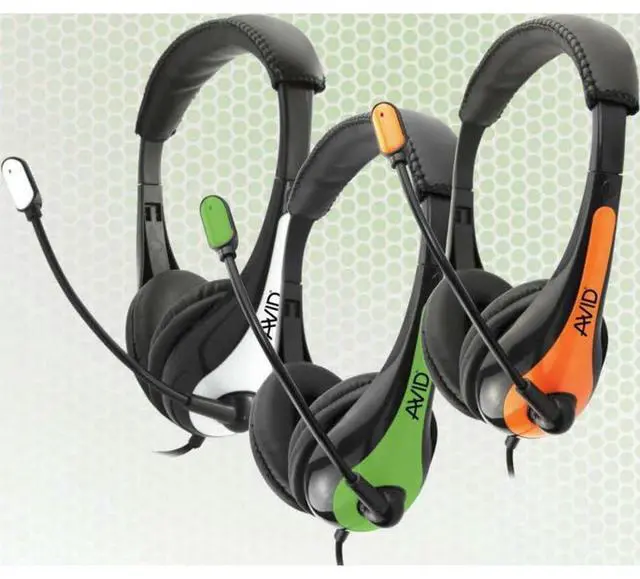 Alt view image 6 of 6 - Avid Education AE-36 Headset 1EDUAE36GREEN