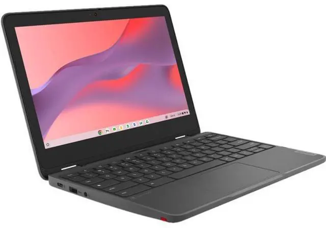 Alt view image 2 of 7 - Lenovo 300e Yoga Chromebook Gen 4 82W2002NUS 11.6" Touchscreen Convertible 2 in 1 Chromebook - HD - Octa-core (ARM Cortex A76 + Cortex A55) - 8 GB - 64 GB Flash Memory - English Keyboard - Graphi
