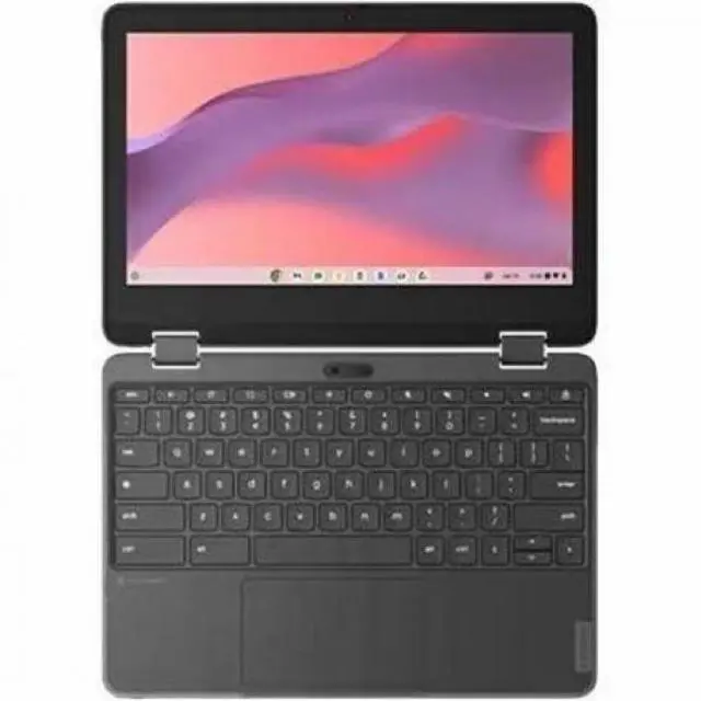 Alt view image 6 of 7 - Lenovo 300e Yoga Chromebook Gen 4 82W2002NUS 11.6" Touchscreen Convertible 2 in 1 Chromebook - HD - Octa-core (ARM Cortex A76 + Cortex A55) - 8 GB - 64 GB Flash Memory - English Keyboard - Graphi