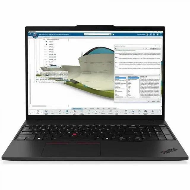 Main image of Lenovo ThinkPad P16s Gen 4 21QR001DUS 16" Touchscreen Copilot+ PC Notebook - WQUXGA - AMD Ryzen AI 7 PRO 350 - 64 GB - 1 TB SSD - English Keyboard - Black - AMD Chip - 3840 x 2400 - Windows 11 Pr