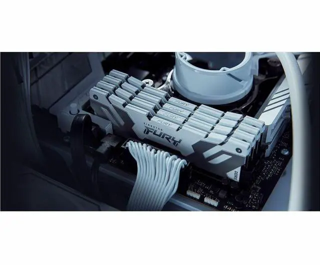 Alt view image 2 of 12 - Kingston FURY Renegade RAM Module - 48 GB (2 x 24GB) - DDR5-8000/PC5-64000 DDR5 SDRAM - 8000 MHz Single-rank Memory - CL38 - 1.40 V - On-die ECC - 288-pin - DIMM - Lifetime Warranty