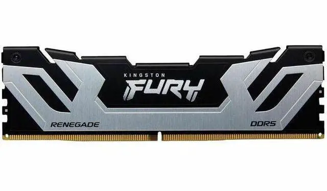 Main image of Kingston FURY Renegade RAM Module - 24 GB - DDR5-8800/PC-70400 DDR5 SDRAM - 8800 MHz Single-rank Memory - CL42 - 1.40 V - On-die ECC - Unbuffered - 288-pin - CUDIMM - Lifetime Warranty