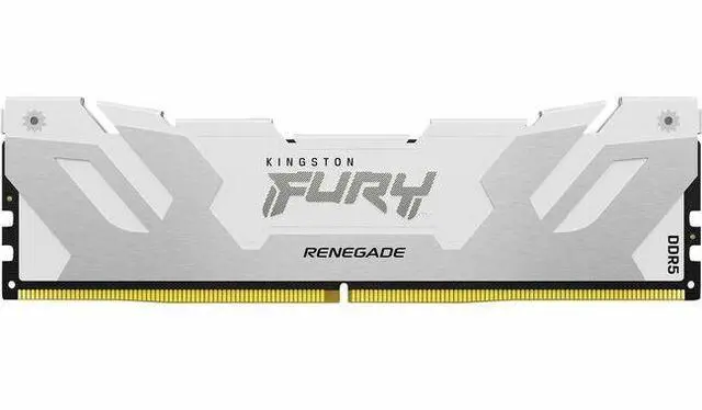 Main image of Kingston FURY Renegade RAM Module - 24 GB - DDR5-8000/PC5-64000 DDR5 SDRAM - 8000 MHz Single-rank Memory - CL38 - 1.40 V - On-die ECC - 288-pin - DIMM - Lifetime Warranty