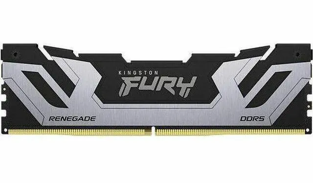 Main image of Kingston FURY Renegade RAM Module - 48 GB (2 x 24GB) - DDR5-8800/PC-70400 DDR5 SDRAM - 8800 MHz Single-rank Memory - CL42 - 1.40 V - On-die ECC - Unbuffered - 288-pin - CUDIMM - Lifetime Warranty