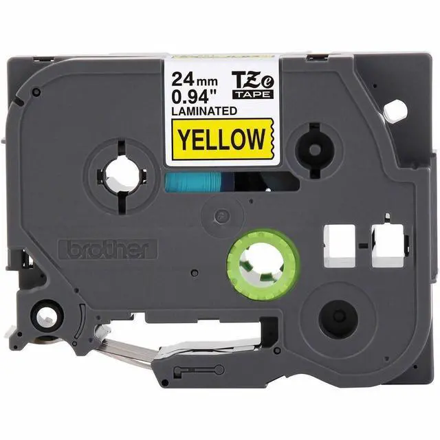 Alt view image 2 of 10 - Brother P-touch Extra-Strength TZe Tape Cartridge - - DiameterTape - Yellow - Water Resistant - Laminated - Customizable, Long Lasting, Strong, Durable, Abrasion Resistant, Chemical Resistant, Fade Re
