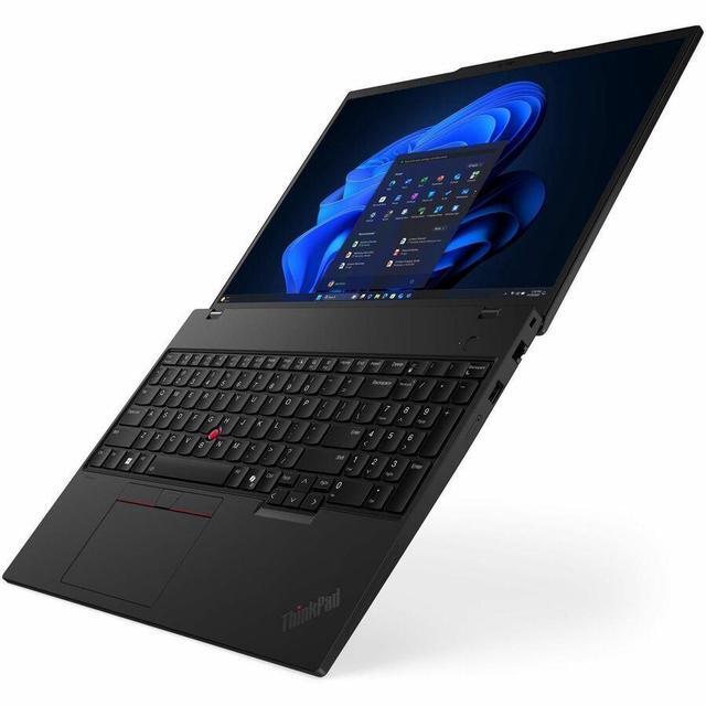 Alt view image 5 of 8 - Lenovo ThinkPad T16 Gen 4 21QN0046US 16" Touchscreen Copilot+ PC Notebook - WUXGA - AMD Ryzen AI 7 PRO 350 - 32 GB - 512 GB SSD - English Keyboard - Black - AMD Chip - 1920 x 1200 - Windows 11 Pr