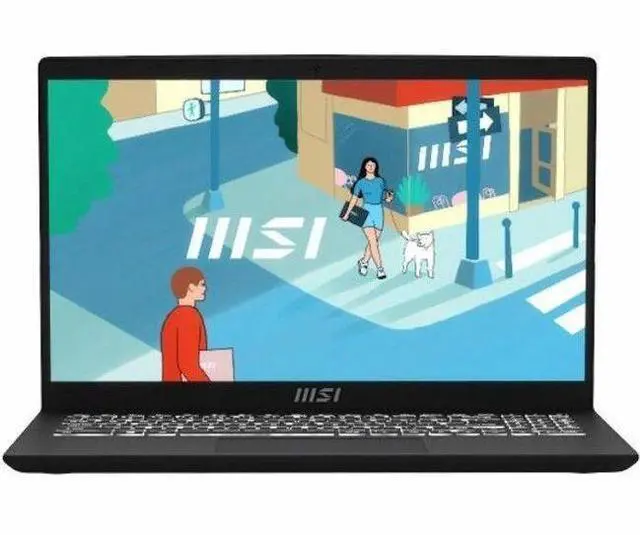 Main image of MSI Modern 15 B13M Modern 15 B13M-1097US 15.6" Notebook - Full HD - Intel Core i5 13th Gen i5-1334U - 16 GB - 512 GB SSD - Classic Black - Intel Chip - 1920 x 1080 - Windows 11 Home - Intel Iris