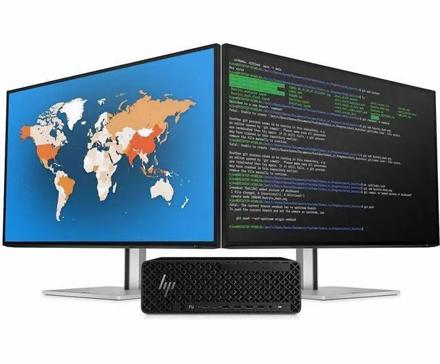 Alt view image 6 of 6 - HP Z2 G1i Workstation - Intel Core Ultra 7 265 - 32GB - 1TB SSD - Intel W880 Chip - Windows 11 Pro - Intel Graphics - Ethernet BN5N2UT#ABA