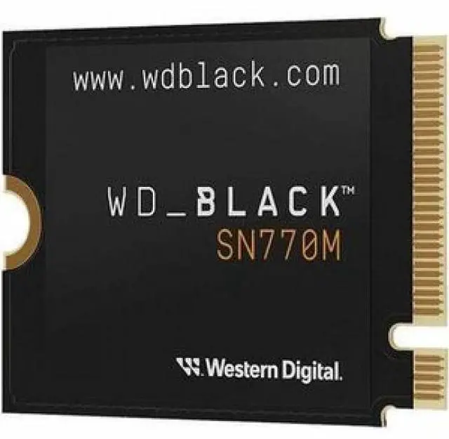 Alt view image 12 of 15 - WD Black SN770M WDS500G3X0G 500 GB Solid State Drive - M.2 2230 Internal - PCI Express NVMe (PCI Express NVMe 4.0 x4)