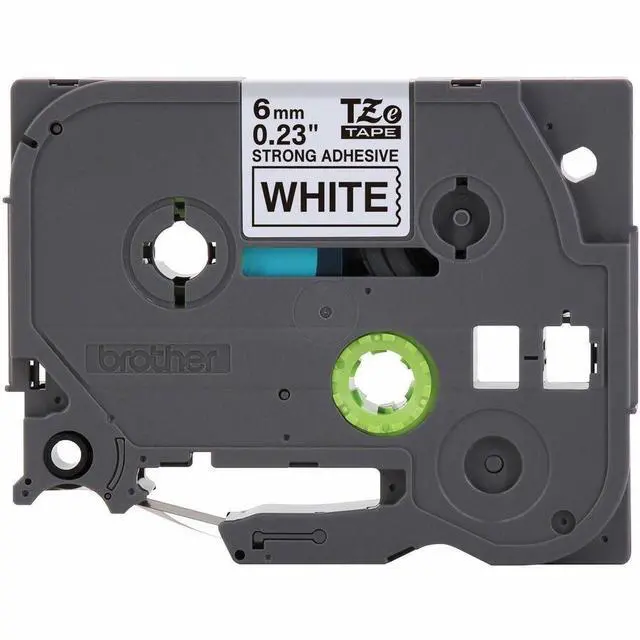 Alt view image 2 of 10 - Brother P-touch Extra-Strength TZe Tape Cartridge - - DiameterCartridge - White - Water Resistant - Laminated - Strong, Durable, Customizable, Long Lasting, Abrasion Resistant, Chemical Resistant, Fad