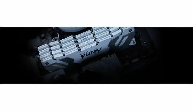 Alt view image 5 of 11 - Kingston FURY Renegade RAM Module - 48 GB (2 x 24GB) - DDR5-8800/PC-70400 DDR5 SDRAM - 8800 MHz Single-rank Memory - CL42 - 1.40 V - On-die ECC - Unbuffered - 288-pin - CUDIMM - Lifetime Warranty