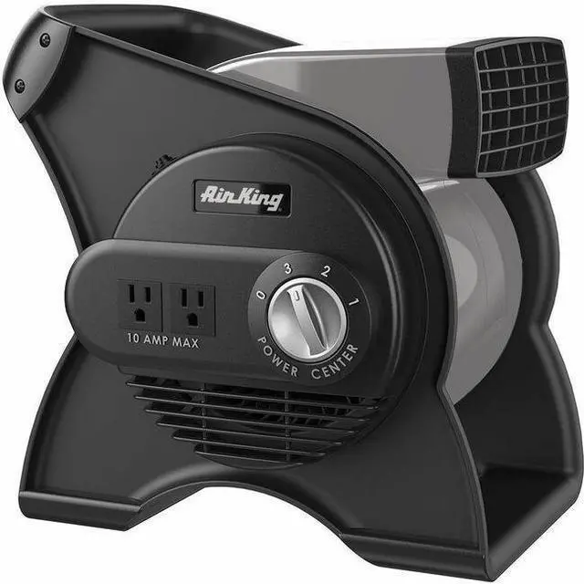 Alt view image 9 of 15 - AIR KING 9550 Portable Blower Fan,120V,310 cfm,Gray, 3 Speed