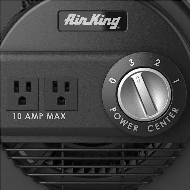 Alt view image 13 of 15 - AIR KING 9550 Portable Blower Fan,120V,310 cfm,Gray, 3 Speed