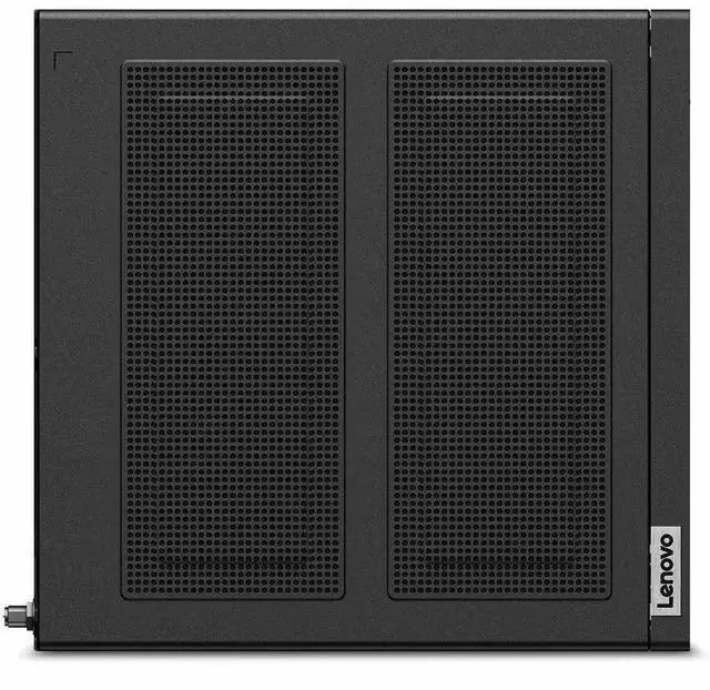Alt view image 3 of 8 - Lenovo ThinkStation P3 Gen 2 30K50020US Workstation - 1 x Intel Core Ultra 9 285 - 32 GB - 1 TB SSD - Tiny - Black - Intel Q870 Chip - Windows 11 Pro - 1 x NVIDIA RTX A400 4 GB Graphics - NVMe Control