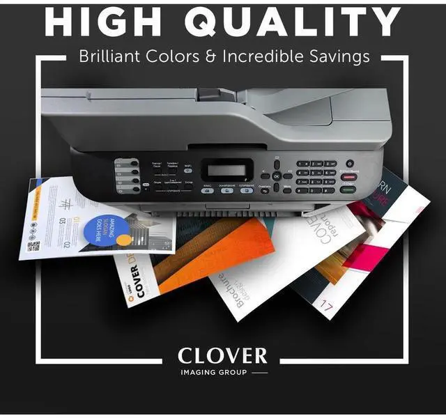 Alt view image 2 of 7 - Clover Imaging Remanufactured High Yield Yellow Toner Cartridge for Xerox 106R02227 - Xerox Phaser 6600DN, 6600N; WorkCentre 6605DN, 6605N - Toner Cartridge, Yellow (High Yield)