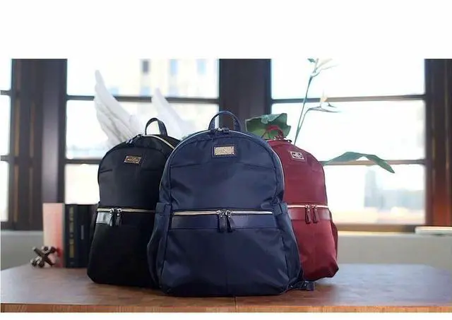 Alt view image 2 of 8 - Sandy Lisa Laguna Carrying Case (Backpack) for 14" to 15.6" Notebook - Black - Shoulder Strap, Trolley Strap - 17" Height x 13" Width x 6" Depth