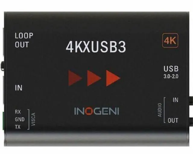 Alt view image 8 of 10 - INOGENI 4KXUSB3 4K Ultra HD HDMI to USB 3.0 Converter with HDMI Loop
