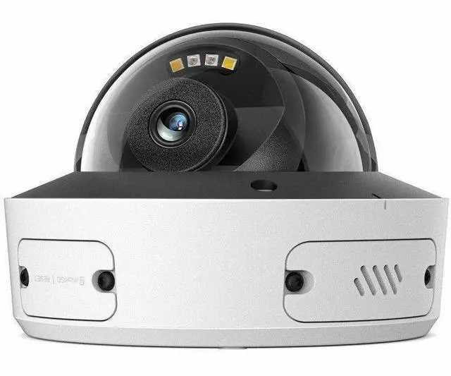 Alt view image 6 of 8 - VIGI InSight S285 8 Megapixel 4K Network Camera - Color - Dome - 98.43 ft Infrared/Color Night Vision - H.265+, H.265, H.264, H.264+, H.264H, H.265M - 3840 x 2160 - 2.80 mm Fixed Lens - 25 fps - CMOS