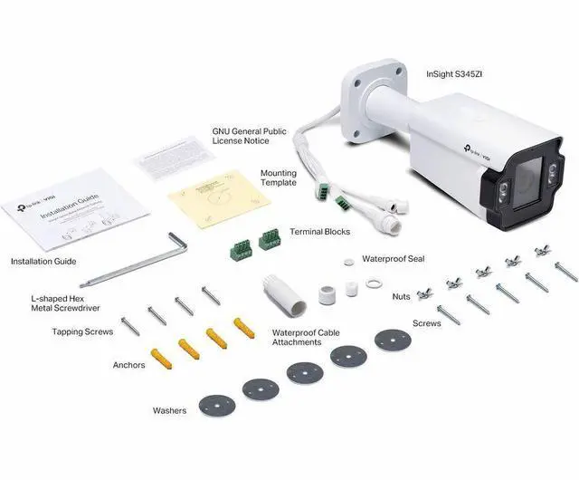 Alt view image 3 of 6 - VIGI InSight S345ZI 4 Megapixel Outdoor Network Camera - Color - Bullet - 196.85 ft Infrared Night Vision - H.265+, H.265, H.264, H.264+, H.264H, H.265M - 2688 x 1520 - 2.70 mm- 13.50 mm Varifocal Len