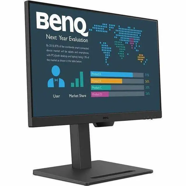 Main image of BenQ Business BL2490T 24" Class Full HD LED Monitor - 16:9 - Black - 24" Viewable - In-plane Switching (IPS) Technology - LED Backlight - 1920 x 1080 - 16.7 Million Colors - 250 Nit - 5 ms -
