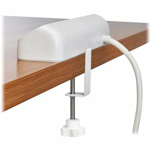Alt view image 4 of 7 - Eaton Tripp Lite Series Protect It! 6-Outlet Surge Protector with USB-A and USB-C Charging Ports - 5-15R Outlets, 900 Joules, Desk Clamp, 6 ft. (1.8 m) Cord, White - White - NEMA 5-15P - 1 x USB Type