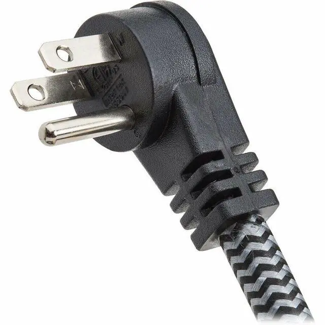 Alt view image 7 of 7 - Eaton Tripp Lite Series Protect It! 6-Outlet Surge Protector - 5-15R Outlets, 1200 Joules, 20 ft. (6.1 m) Braided Cord, Black - Black - NEMA 5-15P - 6 x NEMA 5-15R - 1800 VA - 1200 J - 120 V AC Input