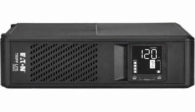 Alt view image 7 of 7 - Eaton Tripp Lite Series 750VA 475W 120V Line-Interactive Pure Sine Wave Cloud-Connected UPS with Remote Monitoring - 8 NEMA 5-15R Outlets (Surge and Battery Backup), LCD, 5-15P Plug, Tower - 2U Tower