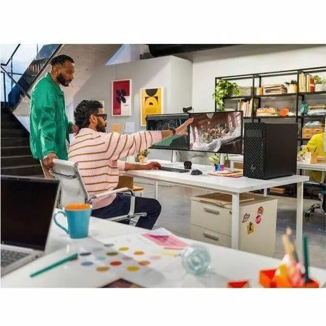 Alt view image 3 of 14 - HP Z2 G1i Workstation - Intel Core Ultra 7 265 - 32 GB - 1 TB SSD - Tower - Black - Intel W880 Chip - Windows 11 Pro - NVIDIA RTX A1000 8 GB Graphics - English Keyboard - Ethernet