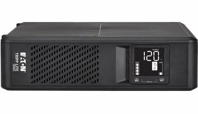 Alt view image 2 of 7 - Eaton Tripp Lite Series 1500VA 1050W 120V Line-Interactive Pure Sine Wave Cloud-Connected UPS with Remote Monitoring - 10 NEMA 5-15R Outlets (Surge and Battery Backup), LCD, 5-15P Plug, Tower - 2U Tow