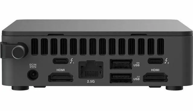 Alt view image 3 of 7 - Asus NUC 13 Pro RNUC13ANKH50000UI Barebone System - Mini PC - Intel Core i5 13th Gen i5-13420H - Intel Chip - 64 GB DDR4 SDRAM DDR4-3200/PC4-25600 Maximum RAM Support - 2 Total Memory Slots - NVMe, Se