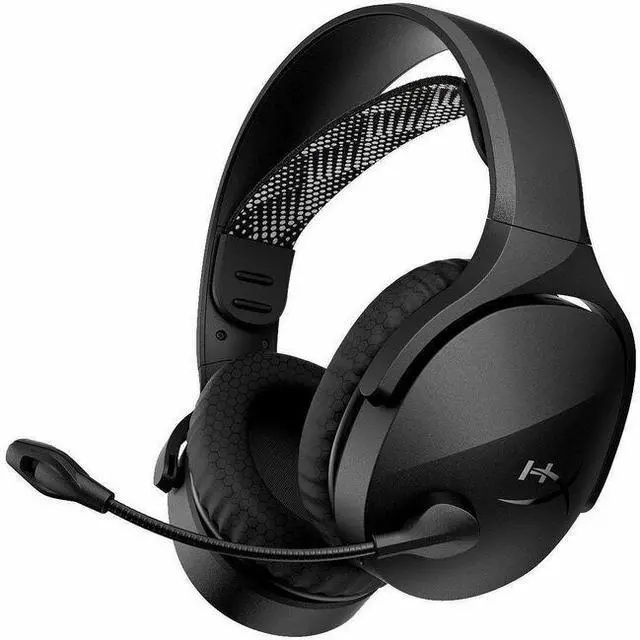 Main image of HyperX Cloud Jet Wireless Black Gaming Headset (AJ0T1AA) - Stereo - Wireless - Bluetooth/RF - 49.2 ft - 32 Ohm - 20 Hz to 20 kHz - Over-the-head - Binaural - Circumaural - Electret Condenser, Uni-dire