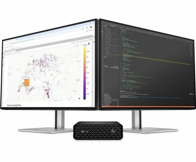 Alt view image 5 of 11 - HP Z2 Mini G1i Workstation - Intel Core Ultra 7 265 - 64 GB - 1 TB SSD - Mini PC - Black - Intel W880 Chip - Windows 11 Pro - NVIDIA RTX A1000 8 GB Graphics - Ethernet - Wireless LAN BM6G3UT#ABA