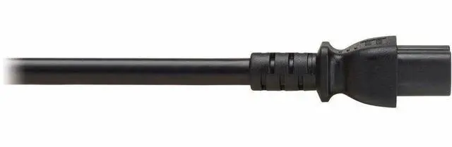 Alt view image 2 of 8 - Eaton Tripp Lite Series PDU Power Cord C15 to P-Lock C14 - Heavy-Duty - 15A  250V - 14 AWG - 3 ft. (0.9 m)  - Black  P018-E03