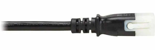 Alt view image 4 of 8 - Eaton Tripp Lite Series PDU Power Cord C15 to P-Lock C14 - Heavy-Duty - 15A  250V - 14 AWG - 3 ft. (0.9 m)  - Black  P018-E03