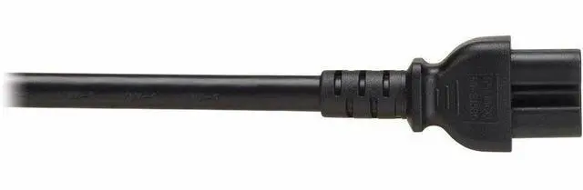 Alt view image 7 of 8 - Eaton Tripp Lite Series PDU Power Cord C15 to P-Lock C14 - Heavy-Duty - 15A  250V - 14 AWG - 3 ft. (0.9 m)  - Black  P018-E03