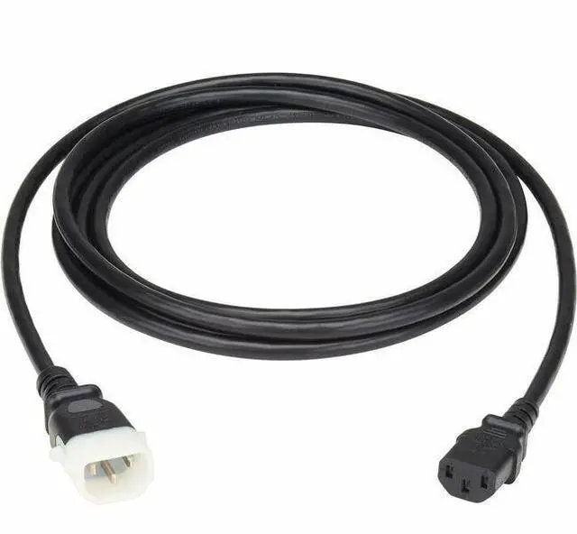 Main image of Eaton Tripp Lite Series PDU Power Cord, C13 to P-Lock C14 - North America and Europe Rated, 10A, 250V, 18 AWG, 10 ft. (3.1 m), Black - For PDU, Computer, Monitor, HDTV, Printer, Server, UPS, Network D