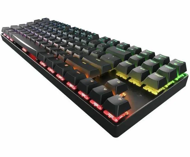 Alt view image 10 of 10 - Cherry MX 8.2 TKL Black Compact Keyboard - MX Red RGB switch G80-3882LYAUS-2