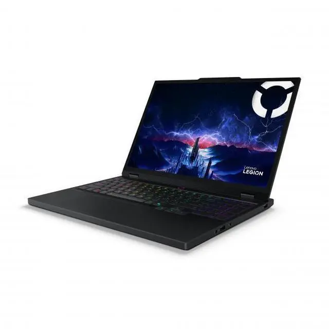 Alt view image 3 of 7 - Lenovo Legion 5 15.1" OLED WQXGA 165Hz Gaming Notebook Intel Core Ultra 9 275HX 16GB RAM 1TB SSD NVIDIA GeForce RTX 5070 Eclipse Black