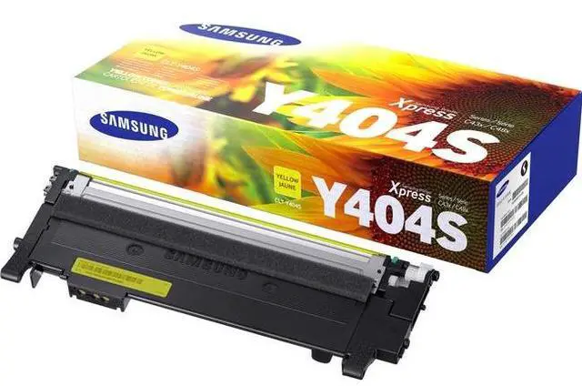 Alt view image 2 of 2 - HP Samsung CLT-Y404S Yellow Toner Cartridge, SU448A