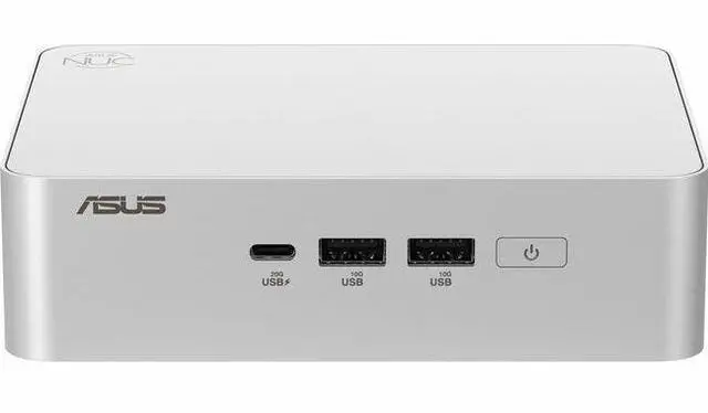 Main image of Asus NUC 15 Pro Plus RNUC15CRSU5063AU Desktop Computer - Intel Core Ultra 5 255H - 16 GB - 512 GB SSD - Mini PC - Silver - Windows 11 Home - Intel Arc 130T Graphics DDR5 SDRAM - IEEE 802.11be